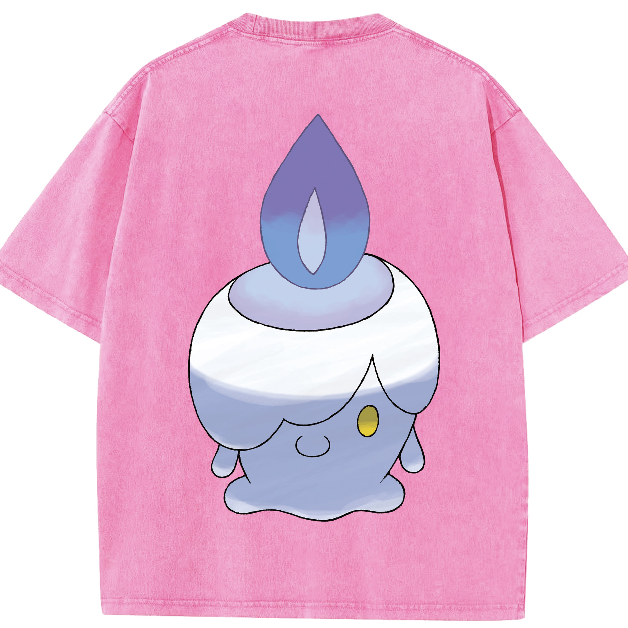 （画像用） ポケットモンスター Pokémon 綿100% ヴィンテージ風 半袖Tシャツ（背面プリント）